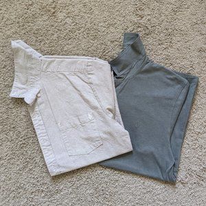 Volcom Men's Collared Short Sleeve Shirts Bundle Medium